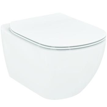 IDEAL STANDARD - Tesi Závesné WC s doskou SoftClose, Rimless, biela T355101