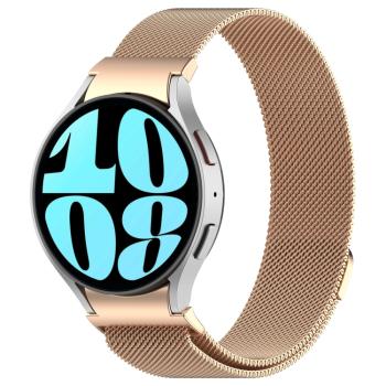 MILANESE Kovový remienok pre Samsung Galaxy Watch 7 (40mm / 44mm) ružovozlatý