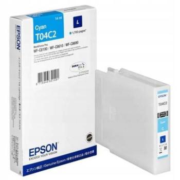 Epson C13T04C24N azúrová (cyan) originálna cartridge