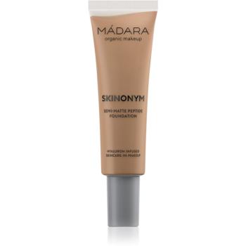 MÁDARA Skinonym Semi-Matte Peptide dlhotrvajúci make-up s peptidmi odtieň #65 Warm Tan 30 ml