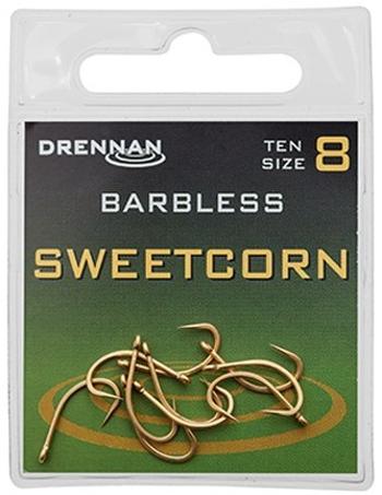 Drennan háčiky bez protihrotu sweetcorn barbless - veľkosť 12