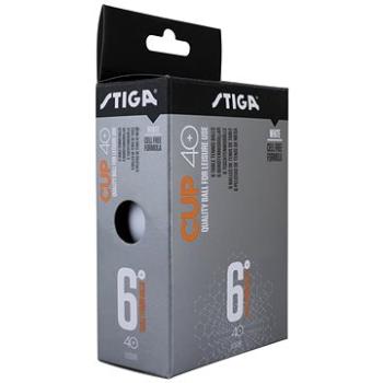 STIGA CUP ABS biele 6 ks (7318688020351)