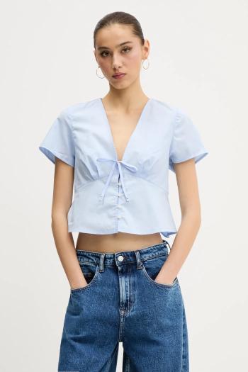 Bavlnená košeľa Tommy Jeans regular, DW0DW21352