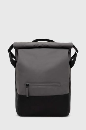 Ruksak Rains Trail Rolltop Backpack W3 šedá farba, veľký, vzorovaný, 14320.13