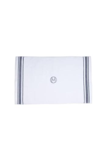 Kúpeľňová predložka Officine Monogram Monogram Linea 60 x 100 cm šedá farba