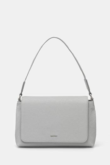 Kabelka Calvin Klein šedá farba, K60K613181