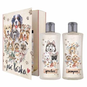 Set cosmetice Bohemia Gifts carte - Dog love