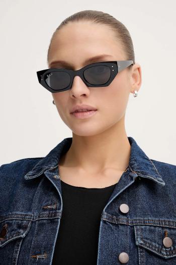 Slnečné okuliare Ray-Ban dámske, čierna farba, 0RB4430