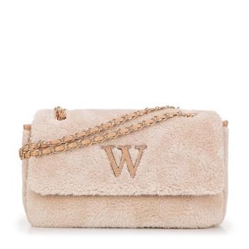 Béžová dámska crossbody kabelka Wittchen 99-4Y-218-0