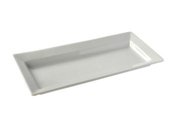 PODNOS SERVÍROVACÍ KITCHISIMO 38,3X19CM PORCELÁN