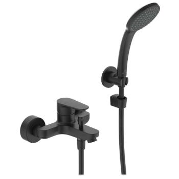 IDEAL STANDARD - Cerafine O Vaňová nástenná batéria s príslušenstvom, čierna BC706XG