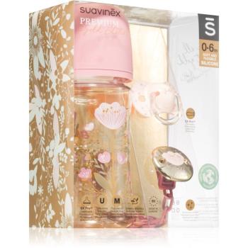 Suavinex Gold Premium Gift Set Pink darčeková sada pre bábätká