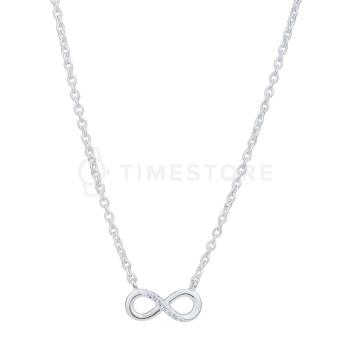 Ezüst nyaklánc végtelen szimbólummal TS-PN-0041