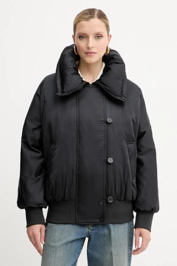 Páperová bunda Liviana Conti čierna farba, zimná, oversize, F5WW10