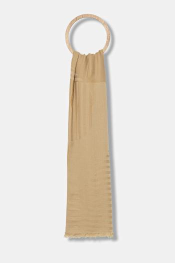 Šatka Weekend Max Mara LUGLIO béžová farba, vzorovaná, 2525546024600