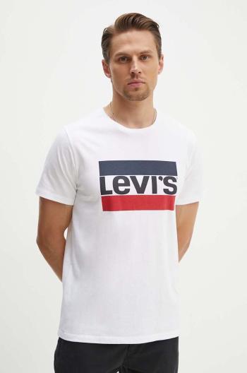 Levi's - Pánske tričko 39636.0000-white,