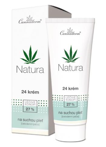 CANNADERM Natura Celodenný 24 krém na suchú pleť 75 g