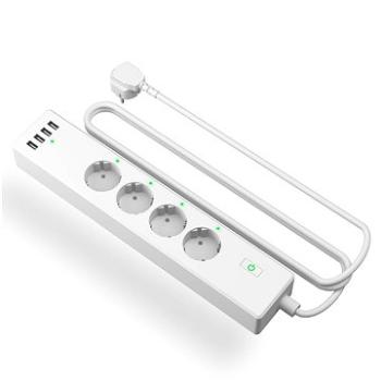 Meross Smart WiFi Power Strip 4 AC + 4 USB Ports (254000016)