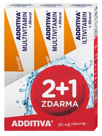 ADDITIVA sada MM 2+1 Pomeranč 60 šumivých tabliet