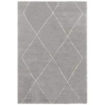 Kusový koberec Glow 103663 Silver Grey/Cream z kolekcie Elle 120 × 170 cm (262887-69560)