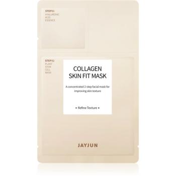 Jayjun Collagen Skin Fit vyživujúca a obnovujúca pleťová maska pre unavenú pleť 1 ks