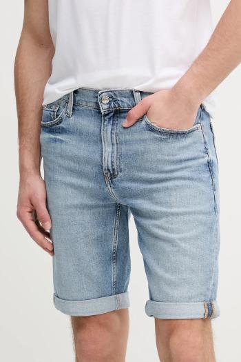 Rifľové krátke nohavice Calvin Klein Jeans pánske, J30J327516
