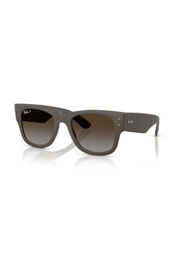 Slnečné okuliare Ray-Ban hnedá farba, 0RB4840S