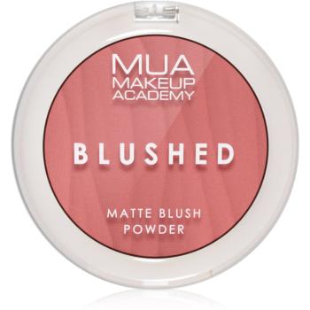 MUA Makeup Academy Blushed Powder Blusher púdrová lícenka odtieň Rouge Punch 5 g