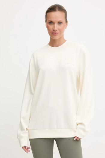 Mikina EA7 Emporio Armani béžová farba, s nášivkou, AF13790.7X000129