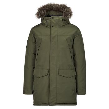 Superdry  EVEREST FAUX FUR HOODED PARKA  Parky Kaki