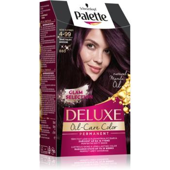 Schwarzkopf Palette Deluxe Culoare permanenta pentru par culoare 4-99 880 Aubergine 1 buc