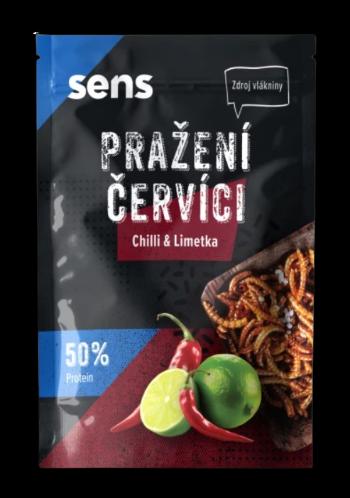 SENS Pražení červíci - Chilli & Limetka 12 g