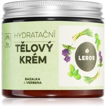 Leros Telový krém bazalka & verbena telový krém pre výživu a hydratáciu 200 ml