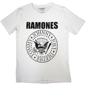 Ramones tričko Presidential Seal Biela XXL