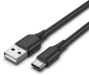 Adatkábel Vention USB 2.0 to USB-C 3A Cable 3m Black