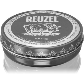 Reuzel Hollands Finest Pomade Extreme Hold pomáda na vlasy s matným efektom 113 g