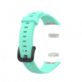 BStrap Silicone remienok na Honor Band 6 / Huawei Band 6, teal (SHO003C06)