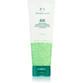 The Body Shop Aloe Soothing Cream Cleanser čistiace mlieko na upokojenie pleti 125 ml