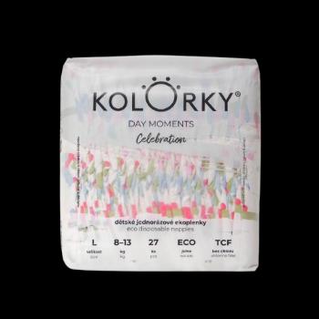 KOLORKY DAY MOMENTS Oslava veľ. L (8-13 kg)  27 ks