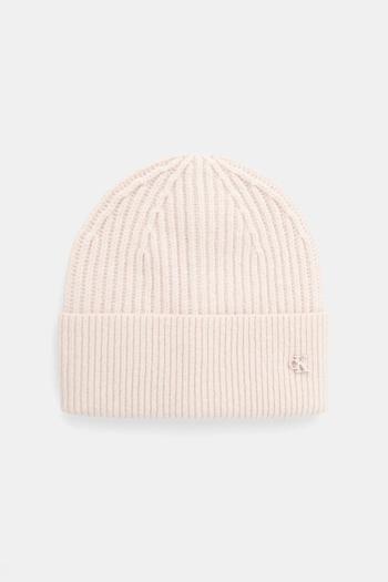 Vlnená čiapka Calvin Klein ružová farba, LV04D8032G