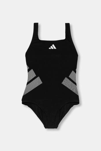 Jednodielne detské plavky adidas Performance čierna farba, JM8226