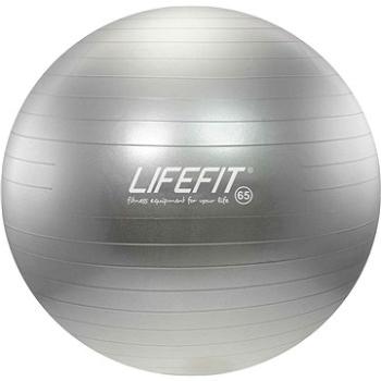 Lifefit anti-burst 65 cm, strieborná (4891223119503)