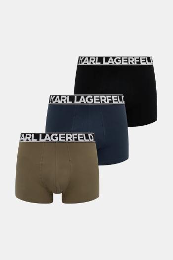 Boxerky Karl Lagerfeld 3-pak čierna farba, A3M47010