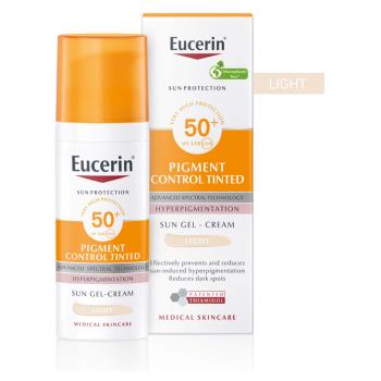 EUCERIN Sun Pigment Control tónovacia emulzia SPF50+ Light 50 ml