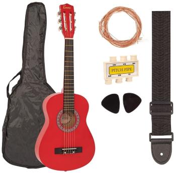 Encore ENC34ROFT Red 3/4 klasická gitara pre dieťa