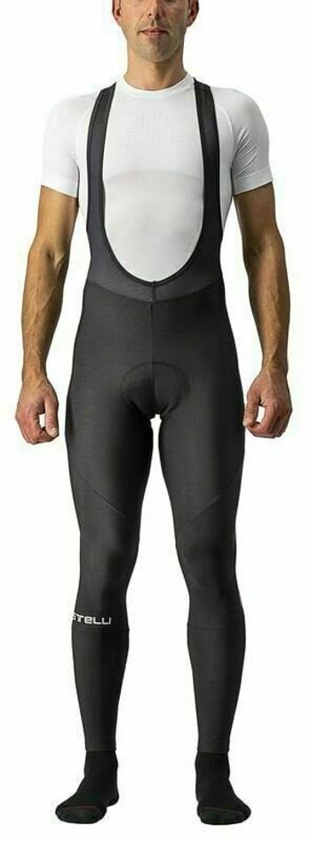 Castelli Entrata Bibtight Black 2XL Cyklonohavice