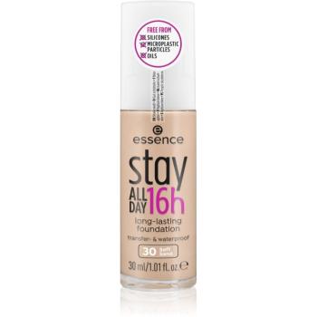 Essence Stay ALL DAY 16h vodeodolný make-up odtieň 30 Soft Sand 30 ml