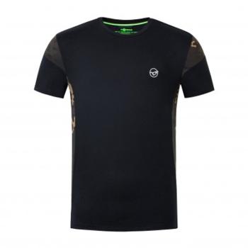 Korda Tričko LE Cut Tee Black - M,Korda Tričko LE Cut Tee Black - M