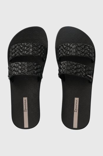Šľapky Ipanema RENDA II FEM dámske, čierna farba, 83243-AS026