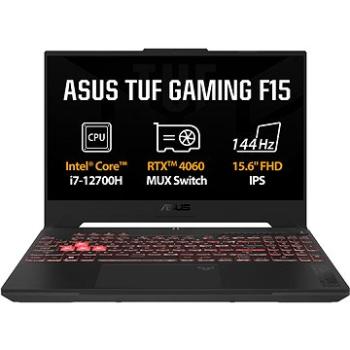 ASUS TUF Gaming F15 FX507ZV4-LP037 Jaeger Gray kovový + ZDARMA Elektronická licencia Bezstarostný servis ASUS - bez nutnosti registrace / aktivace